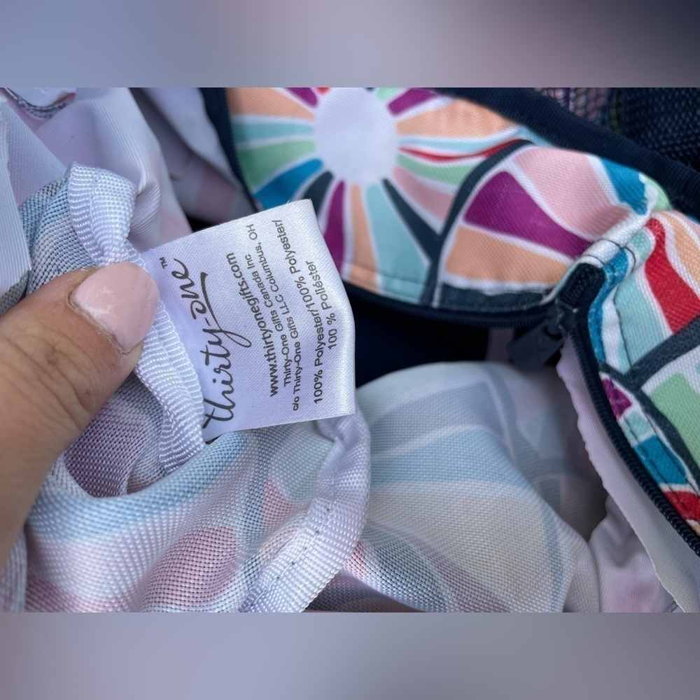 Thirty-One tote multicolor - Picture 2 of 7